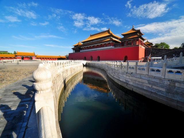 中国旅游日#中国故宫金水河上的桥