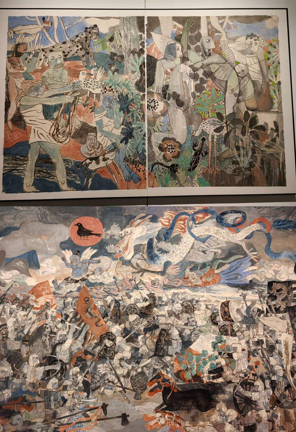 与大师同行,遇见周培成的笔墨实验!-大象网