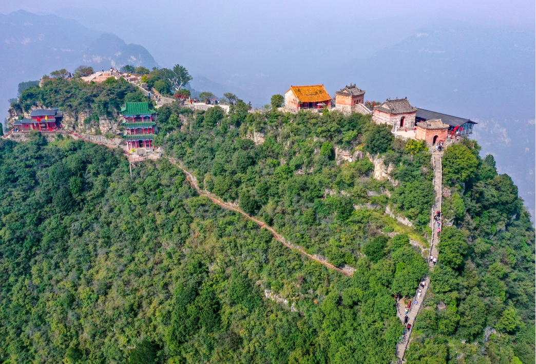 河南神农山自然风景图片